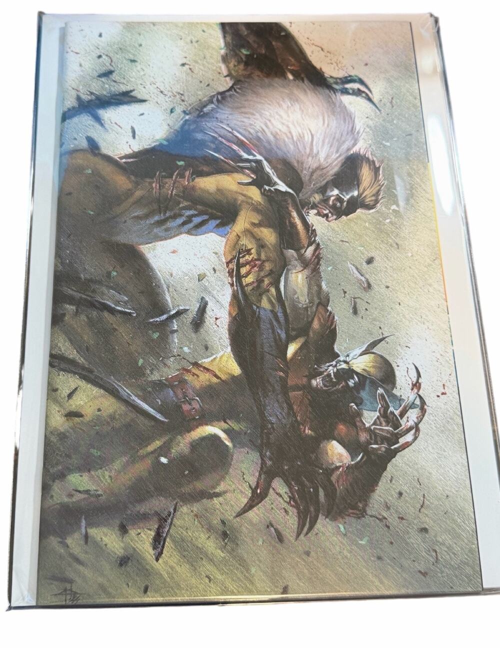 Wolverine 50 Gabriele DellโOtto Virgin Variant Cover Marvel Comics